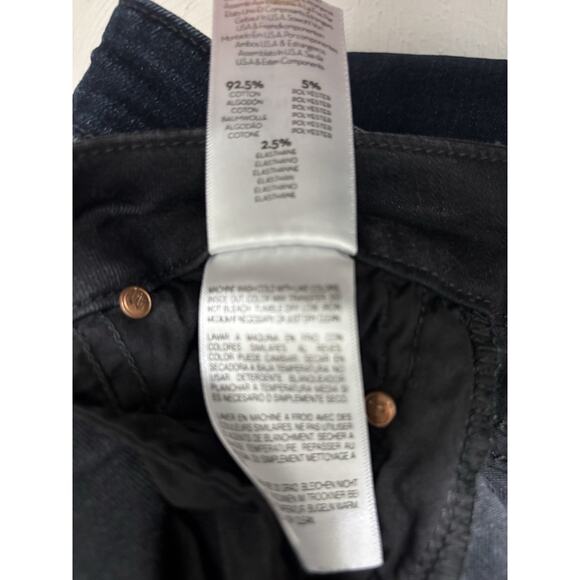 NWT Mother The Looker “Not Guilty” Black Skinny Jeans Women’s 26 - Picture 6 of 7